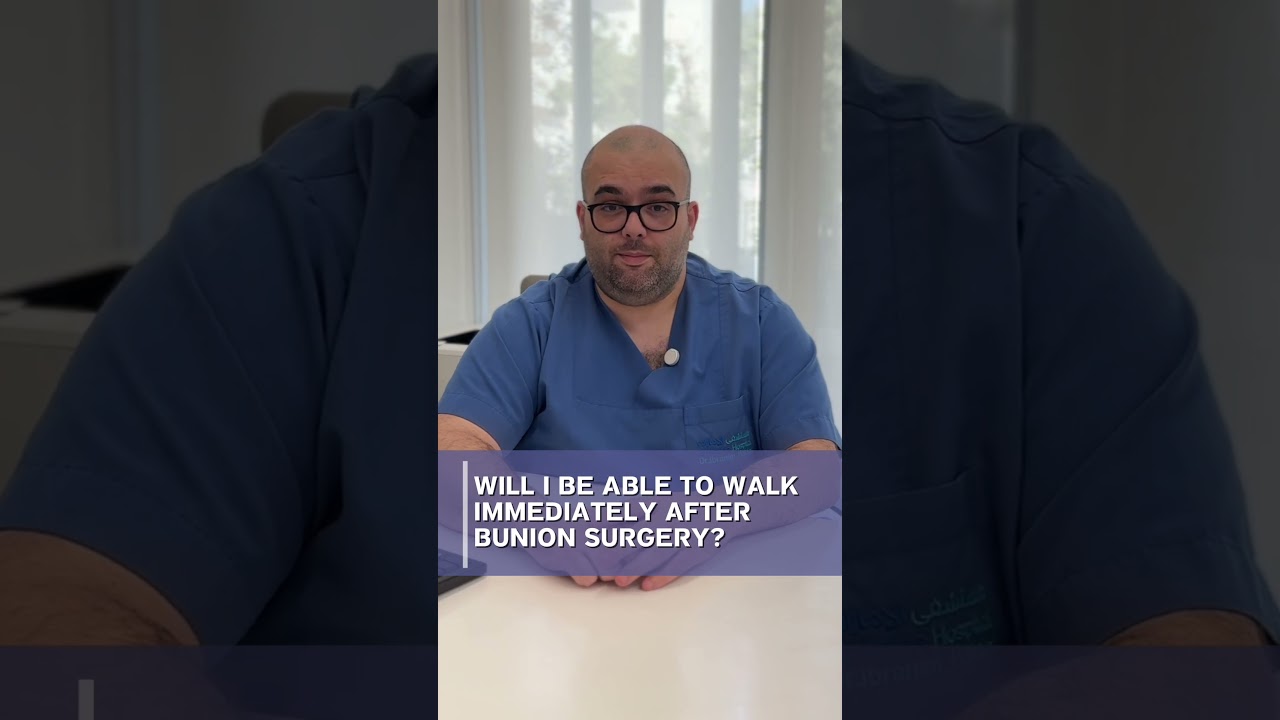 Will I Be Able to Walk Immediately After Bunion Surgery? Bunion Surgery in Dubai FAQ’s – Part 7