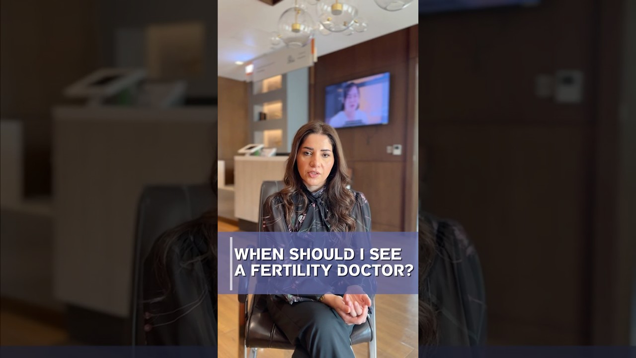 When to see a doctor? | Infertility Treatment in Dubai FAQs Part 8 | Dr. Anfal Akram Al Mashaykhi