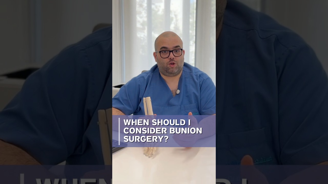 When Should I Consider Bunion Surgery  Bunion ? Surgery in Dubai FAQ’s – Part 2 | Dr  Ibrahim Haidar