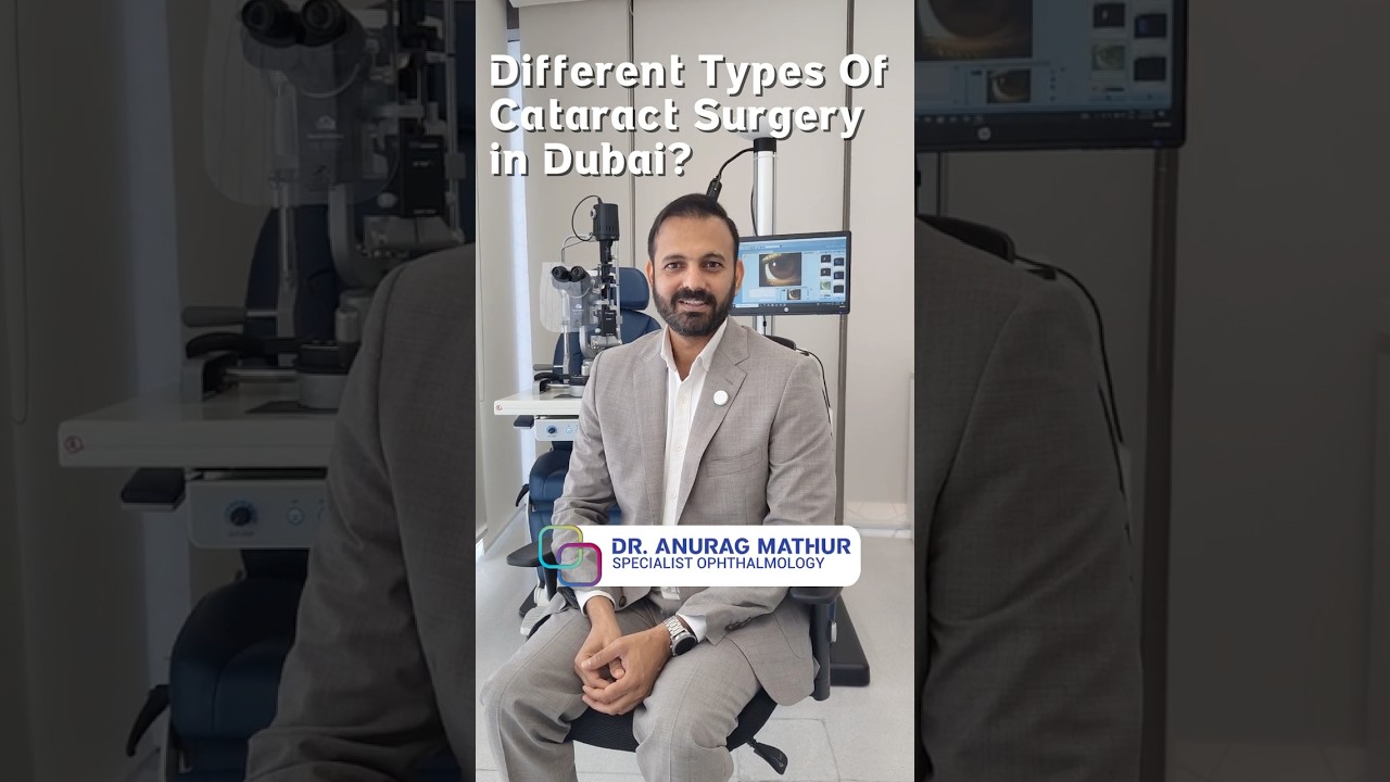 Different Types of Cataract Surgery | Cataract Surgery in Dubai FAQ’s – Part 4 Dr Anurag Mathur