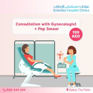 Gynecology Consultation and Pap Smear Offer Emirates Hospital Clinics - The Palm