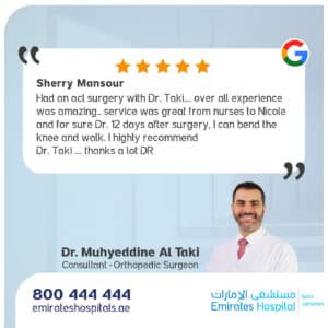 Dr. Muhyeddine Al Taki â€“ Sherry Mansour Testimonial