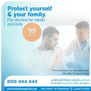 Flu Vaccination Offer 2022 , Emirates Hospital Day Surgery