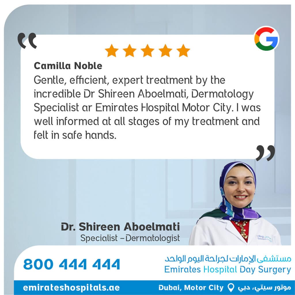 Patients Testimonial – Dr. Shireen Aboelmati