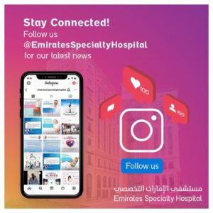 Follow us on @EmiratesSpecialtyHospital