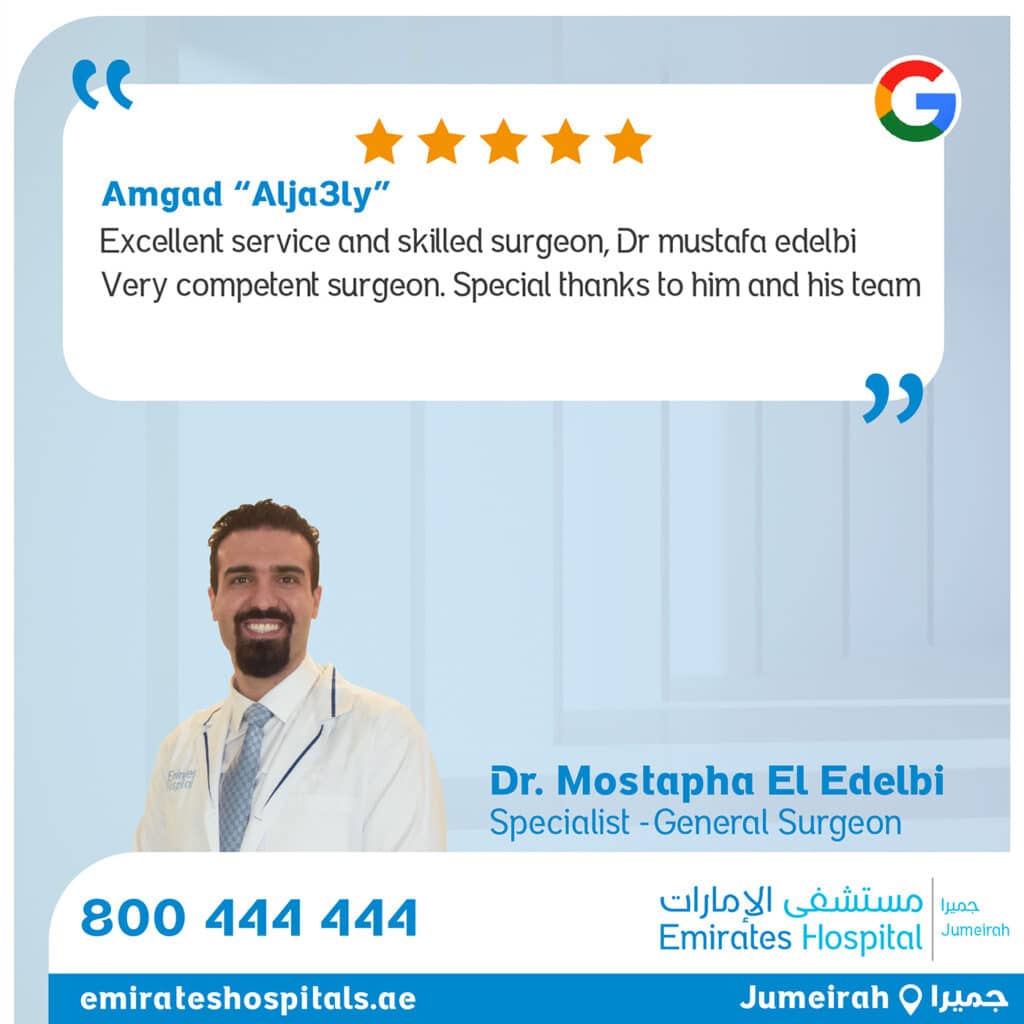 Patients Testimonial – Dr. Mostapha El Edelbi