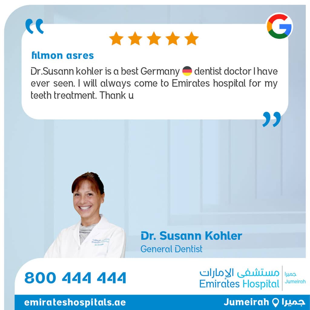 Patients Testimonials - Dr.Susann Kholer