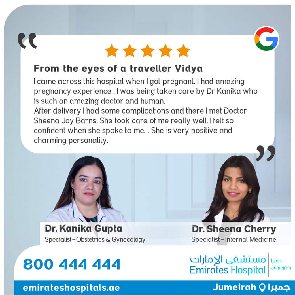 Patients Testimonials - Dr. Kanika Gupta , Dr. Sheena Cherry